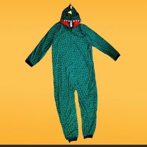 Youth size 7/8 Dino onsie pajamas